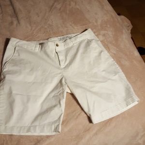 White Chino Shorts